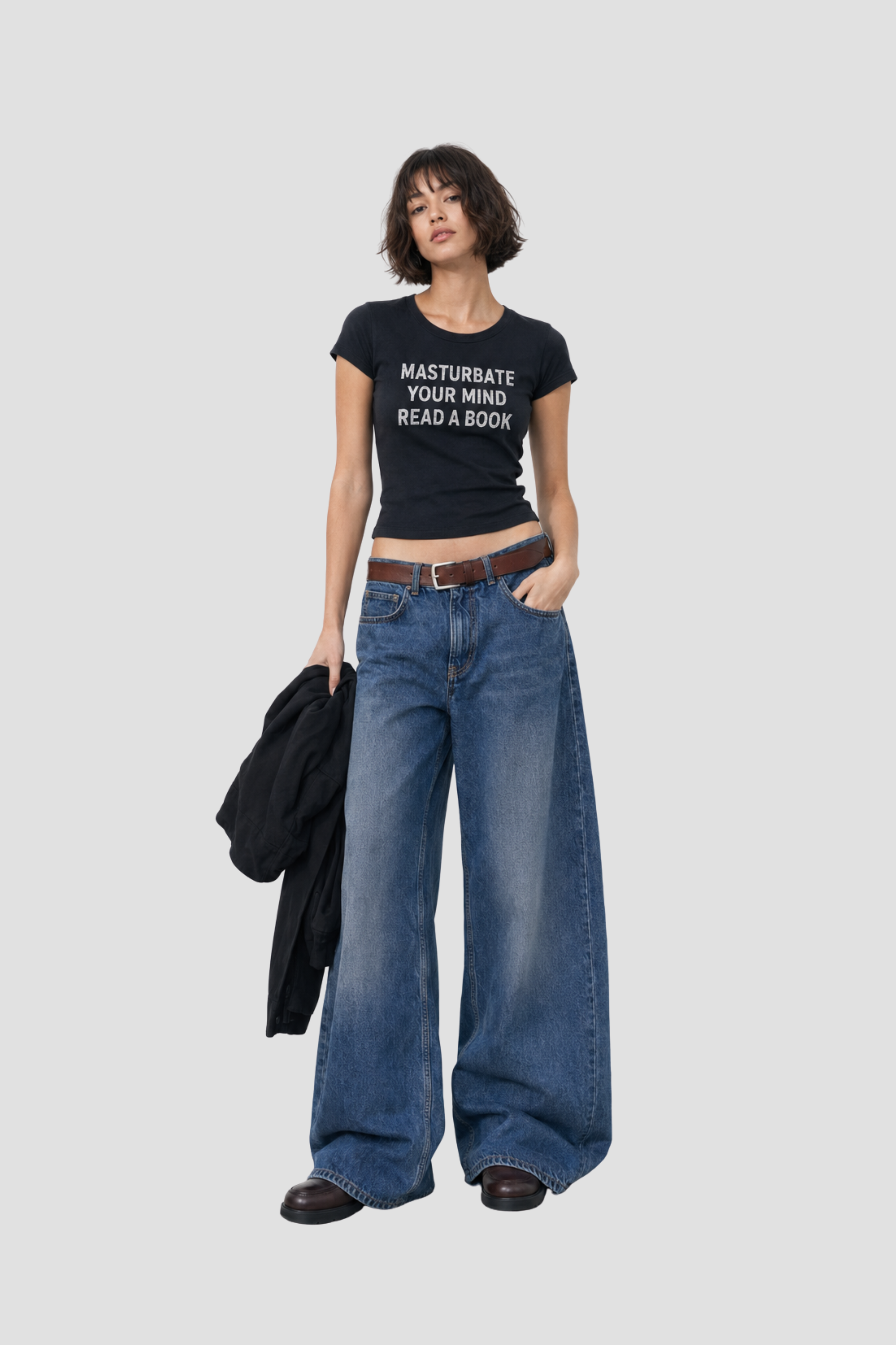 Masturbate Your Mind — Baby Tee
