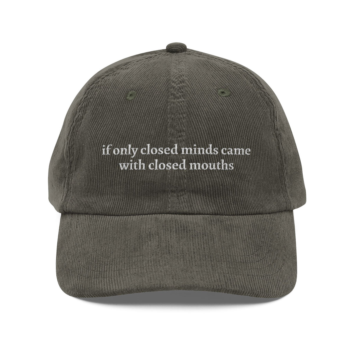 Closed Minds – Corduroy Cap