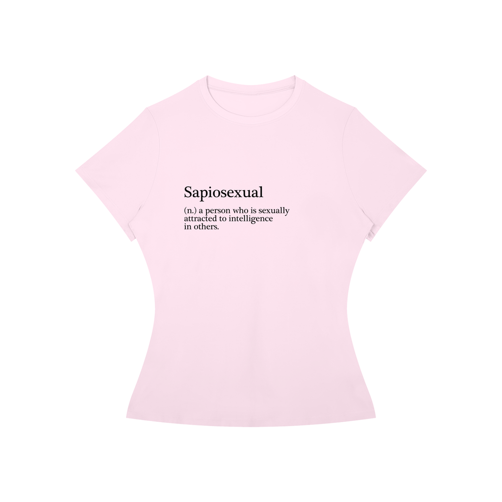 Sapiosexual Definition – Slim Fit T-Shirt