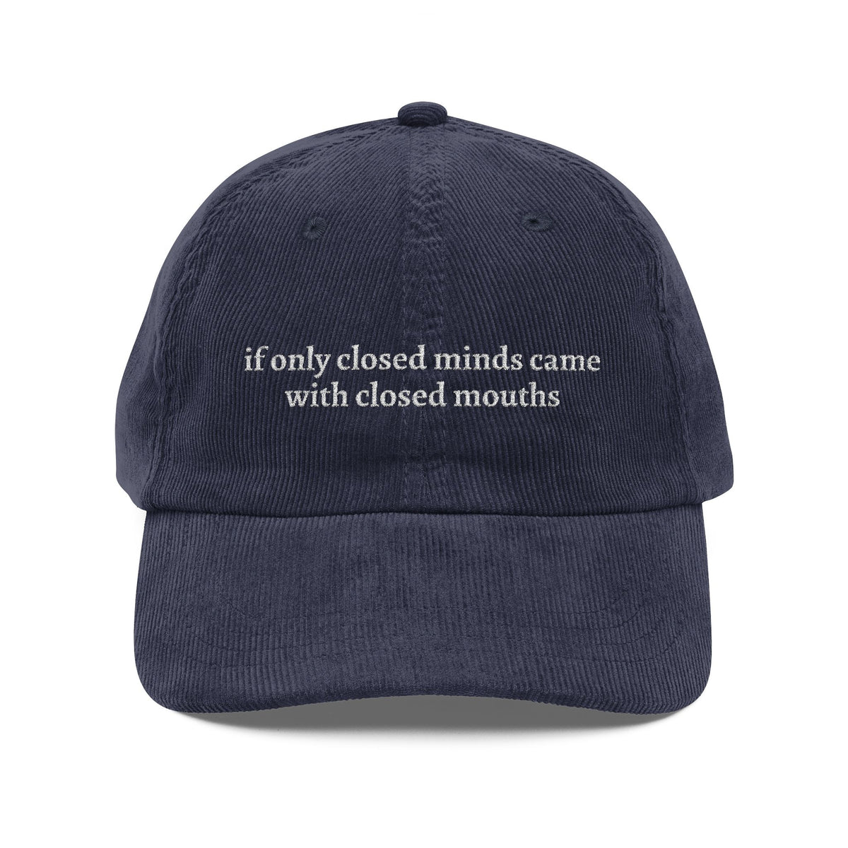 Closed Minds – Corduroy Cap