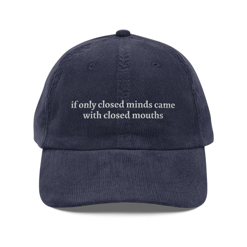 Closed Minds – Corduroy Cap
