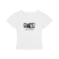 Money Is an Illusion – Cropped Baby Tee