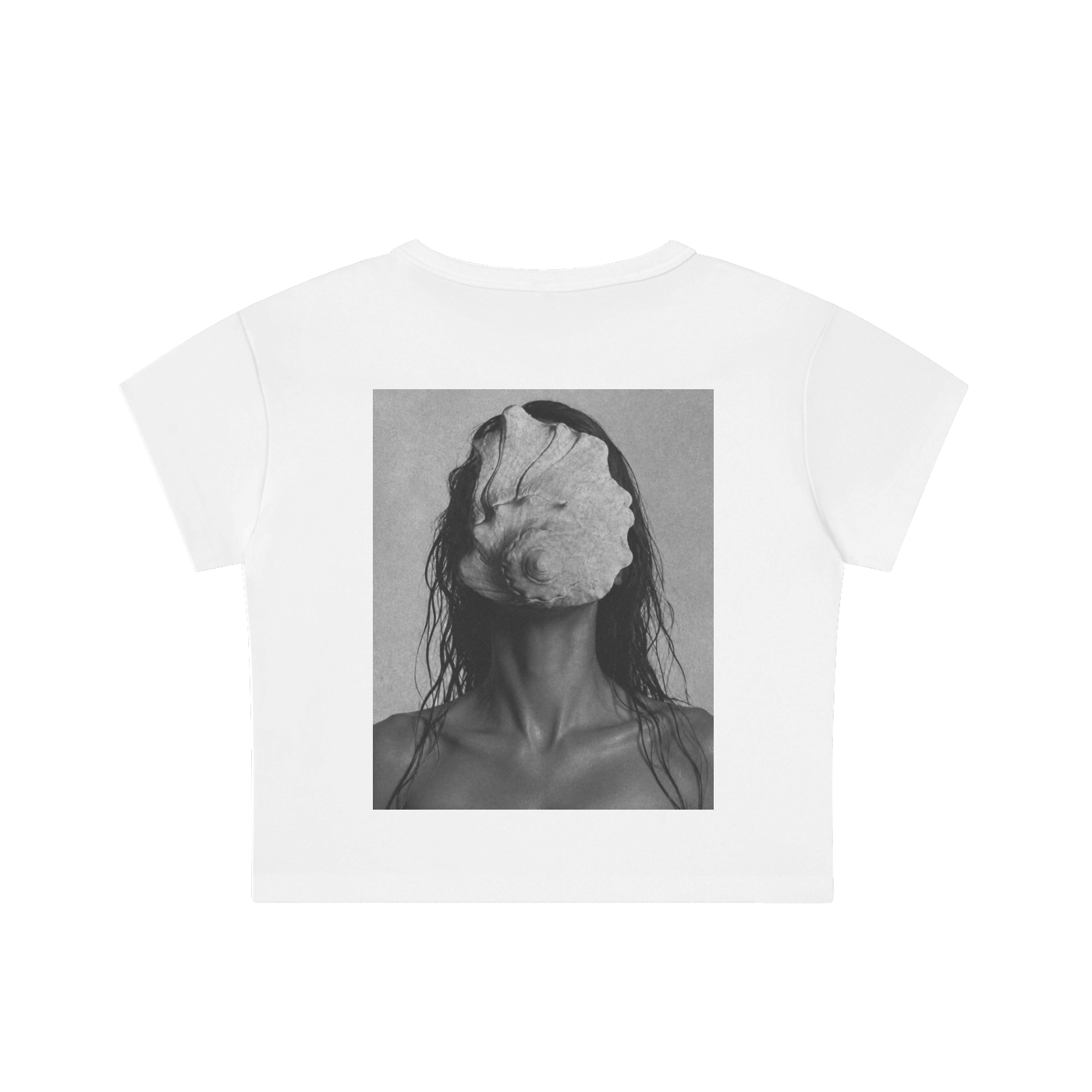 The Voice of the Sea – Cropped Baby Tee