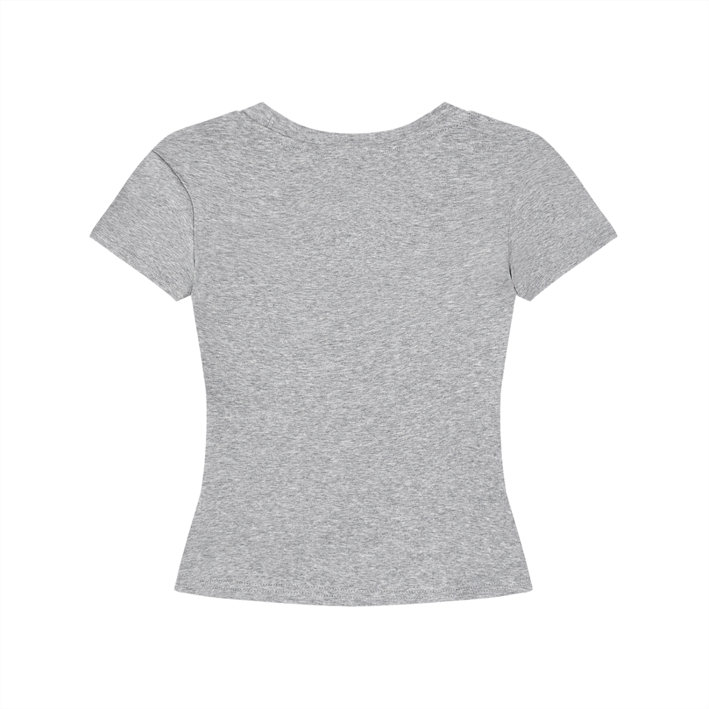 Ungiven Love – Longline Slim-Fit Baby Tee