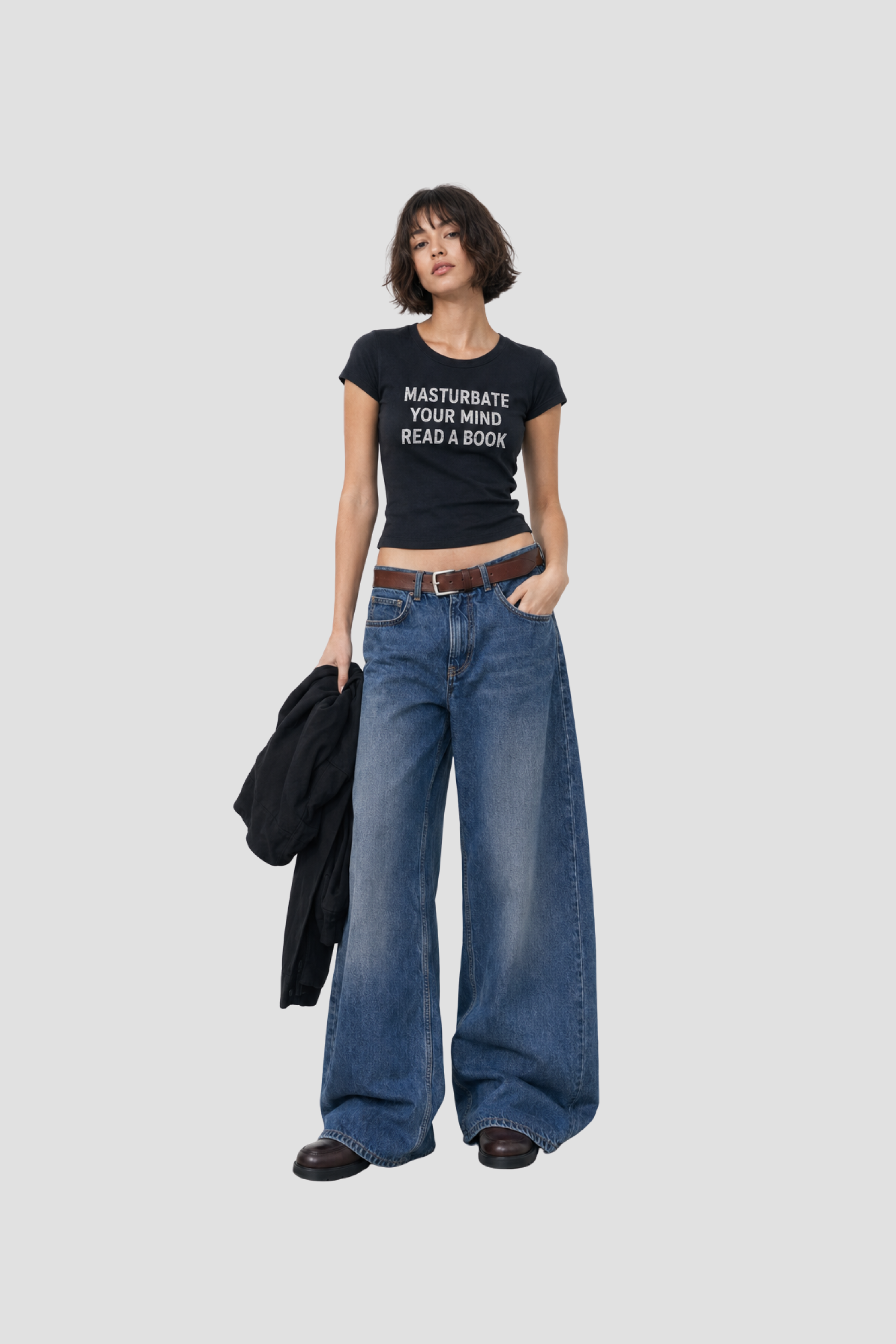 Masturbate Your Mind — Baby Tee