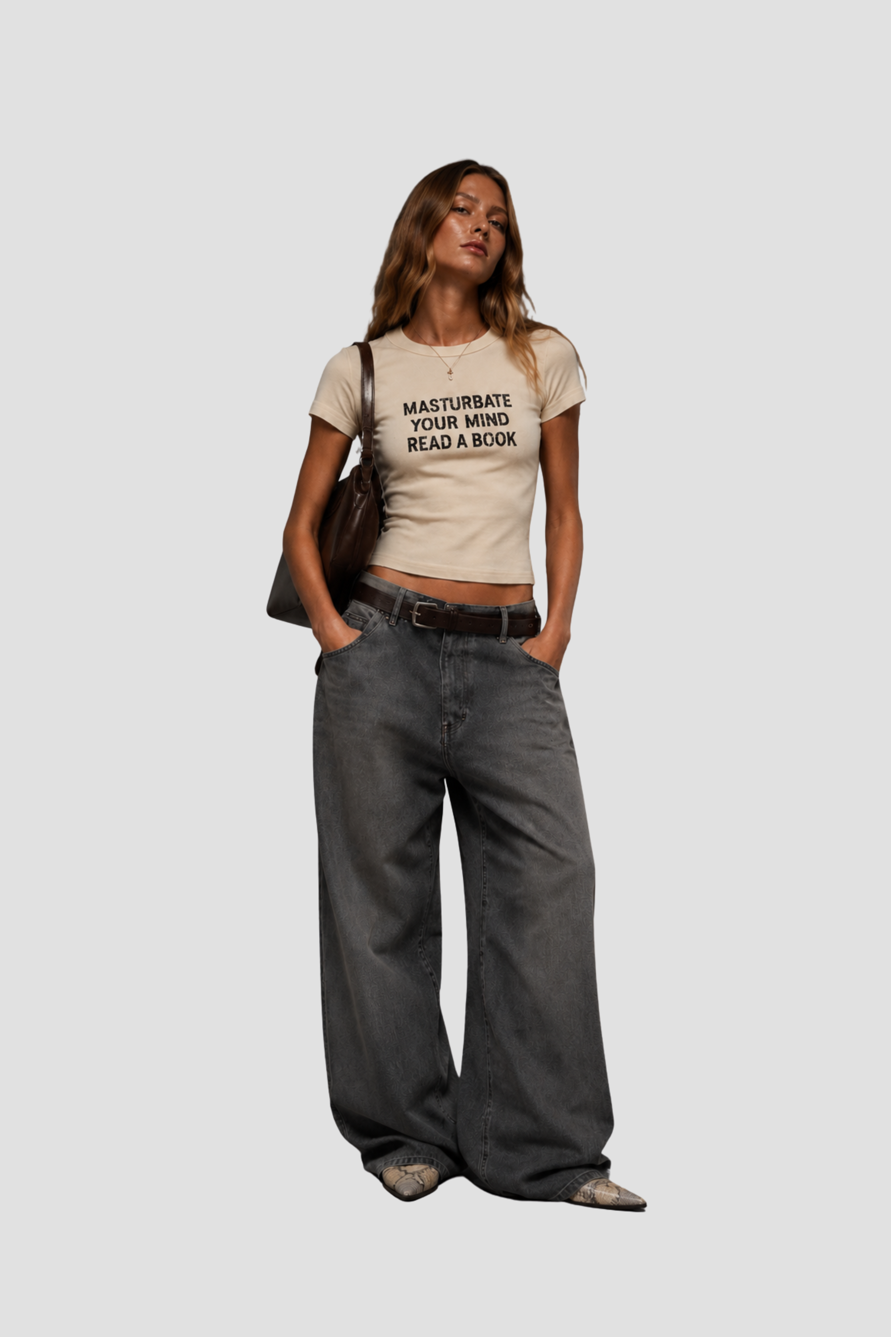Masturbate Your Mind — Baby Tee