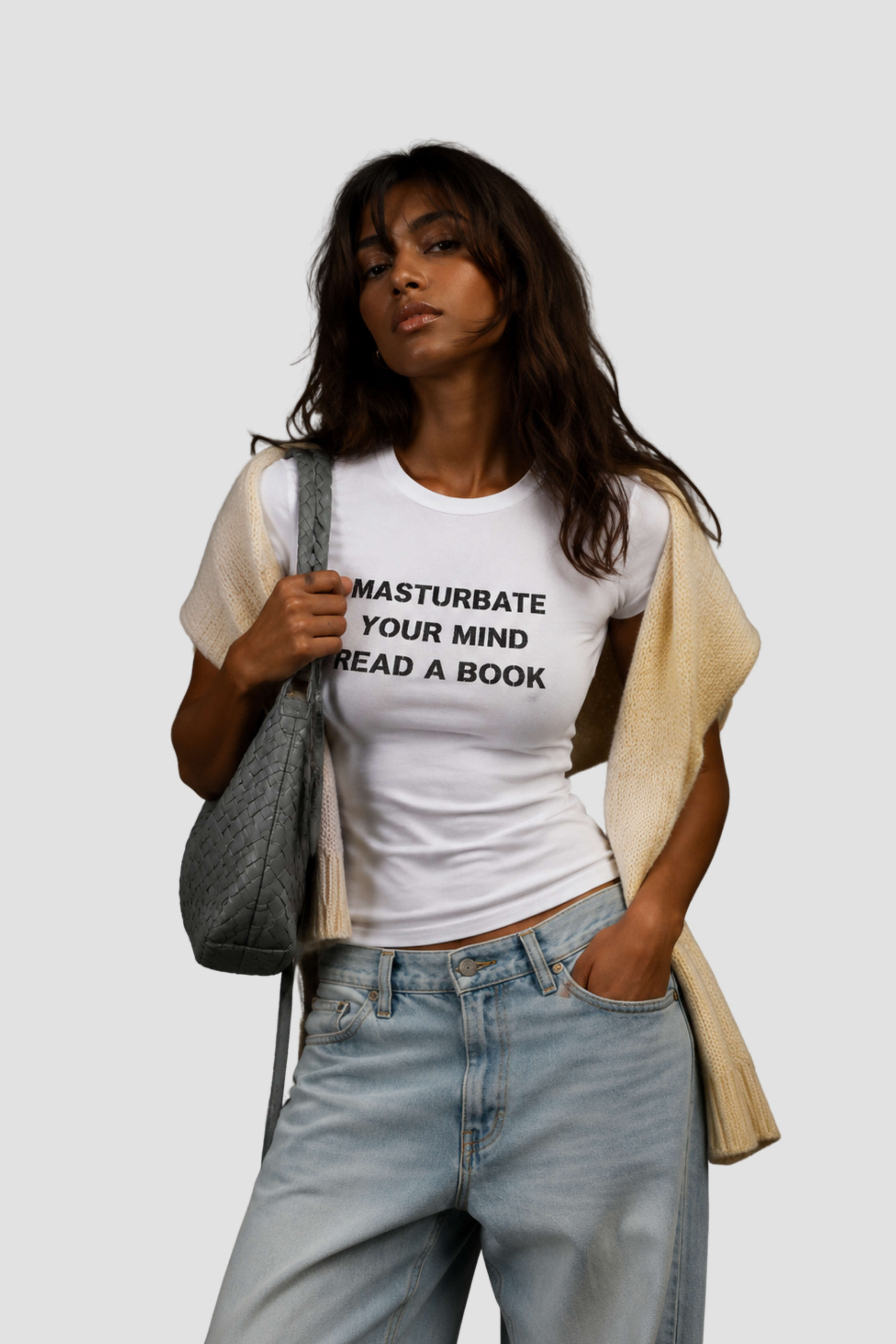 Masturbate Your Mind — Baby Tee