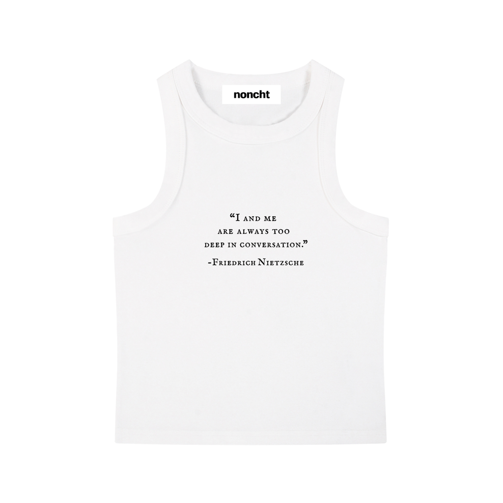 Nietzsche Deep in Conversation - Tank Top