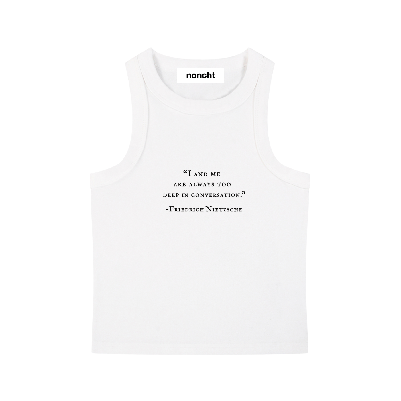 Nietzsche Deep in Conversation - Tank Top