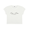 Carpe Diem – Cropped Baby Tee
