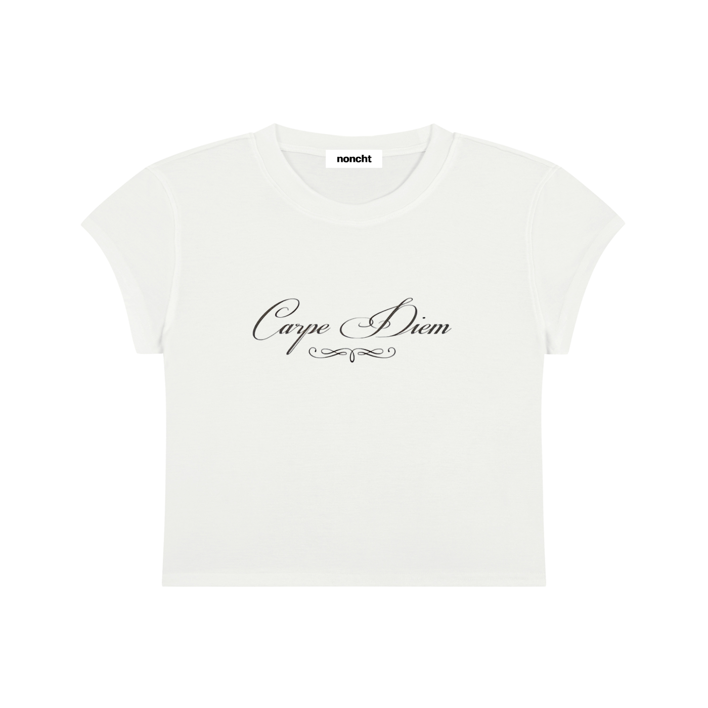 Carpe Diem – Cropped Baby Tee