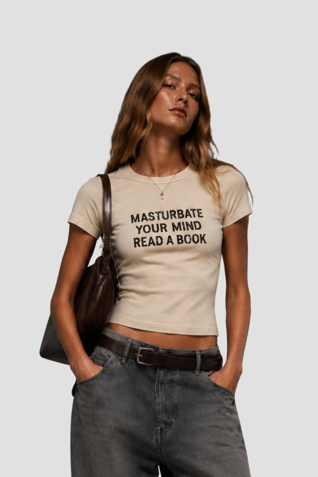 Masturbate Your Mind — Baby Tee