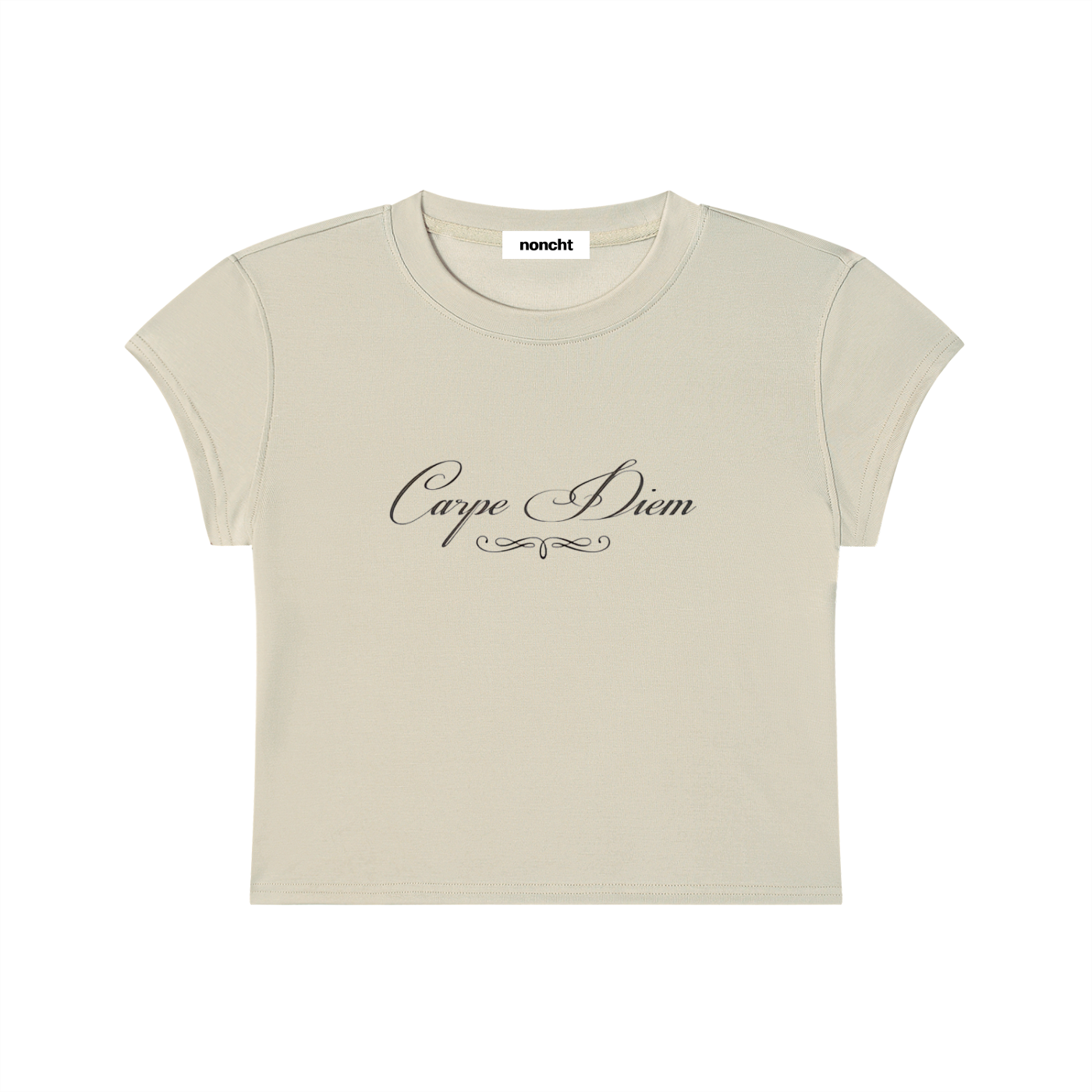 Carpe Diem – Cropped Baby Tee